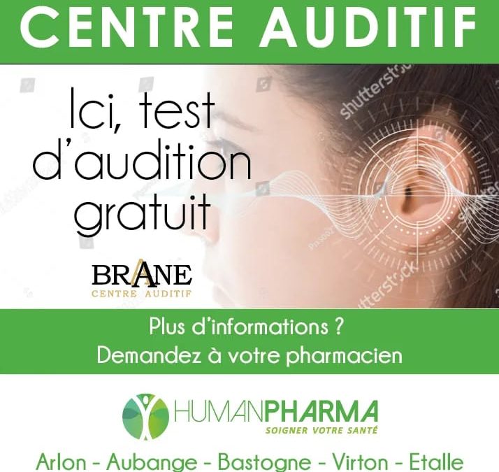 Appareil auditif et Test Auditif - Province Luxembourg